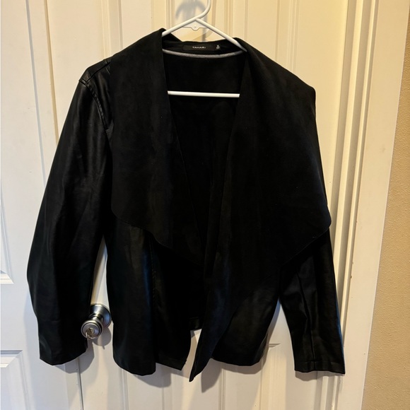Tahari Faux Leather Jacket - Picture 5 of 5